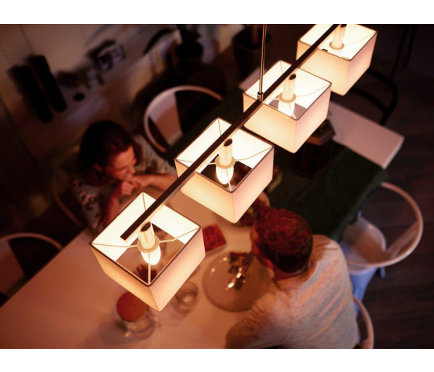 Philips Hue White Inteligenta Żarówka świeczka E14 470lm - 554218 - zdjęcie 4